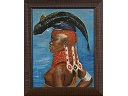 2009-Huile_Jeune_Africaine_Massai_Et_Poisson.jpg